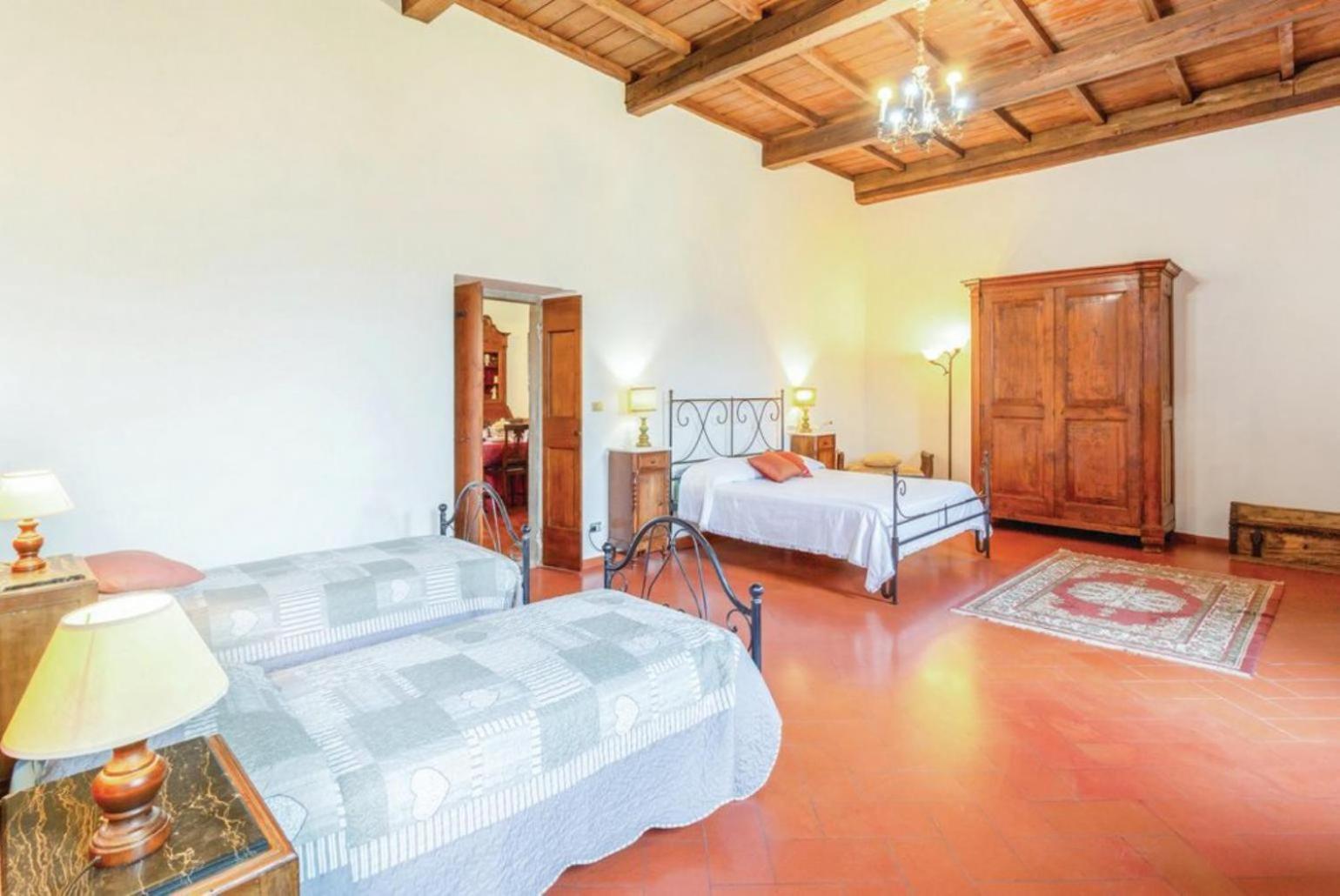 Villa Il Castello Ortignano Raggiolo Buitenkant foto