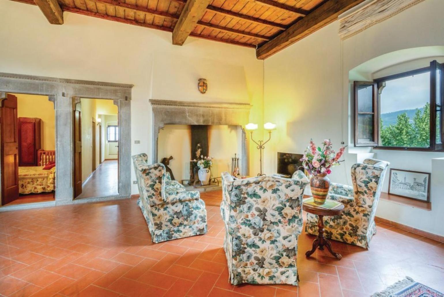 Villa Il Castello Ortignano Raggiolo Buitenkant foto
